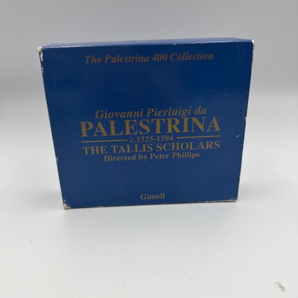 Other - Giovanni Pierluigi da Palestrina (CD, 1993, 4 Discs, Gimell) W/Booklet‎ #1225AH